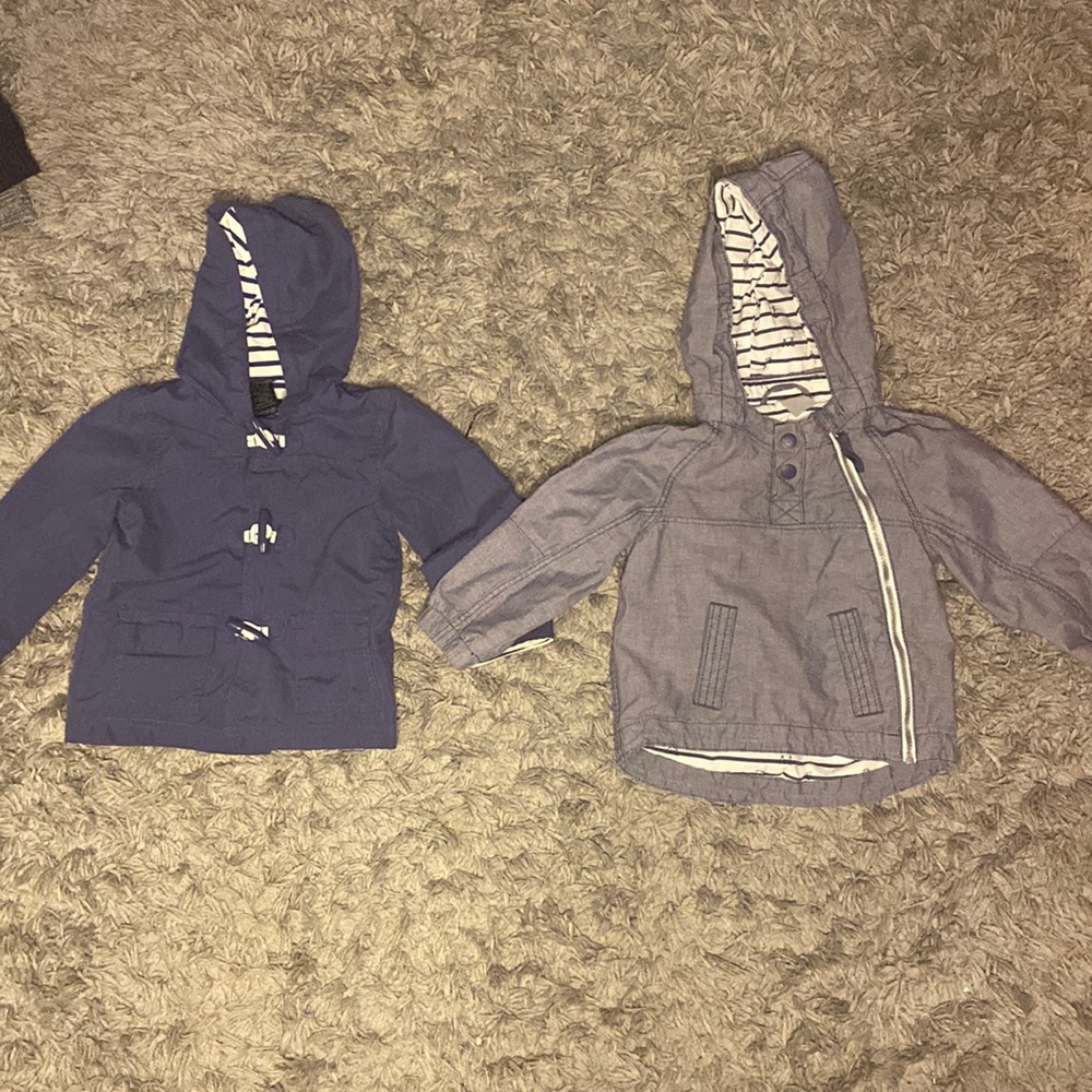 2 little coats for toddler boys